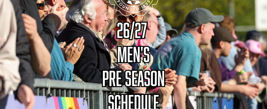 Men's Team Summer Schedule Confirmed