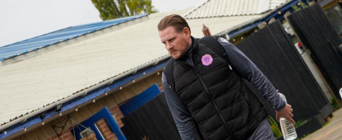 Mark Dacey reacts as we picked up a point against Maldon & Tiptreee | 24/10/26