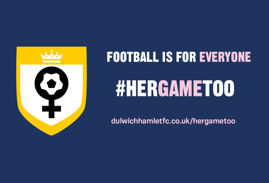 Our dedicated Her Game Too fixture is tomorrow afternoon! 