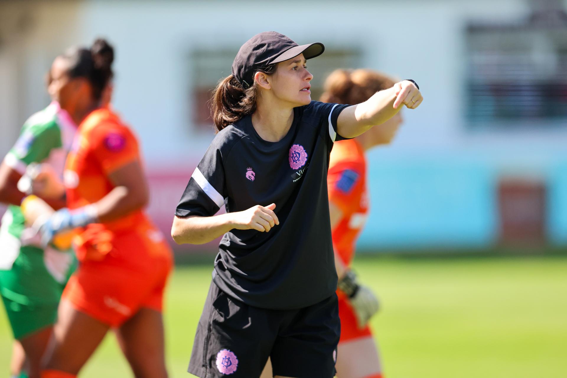 Maria Tavares speaks after our victory over QPR