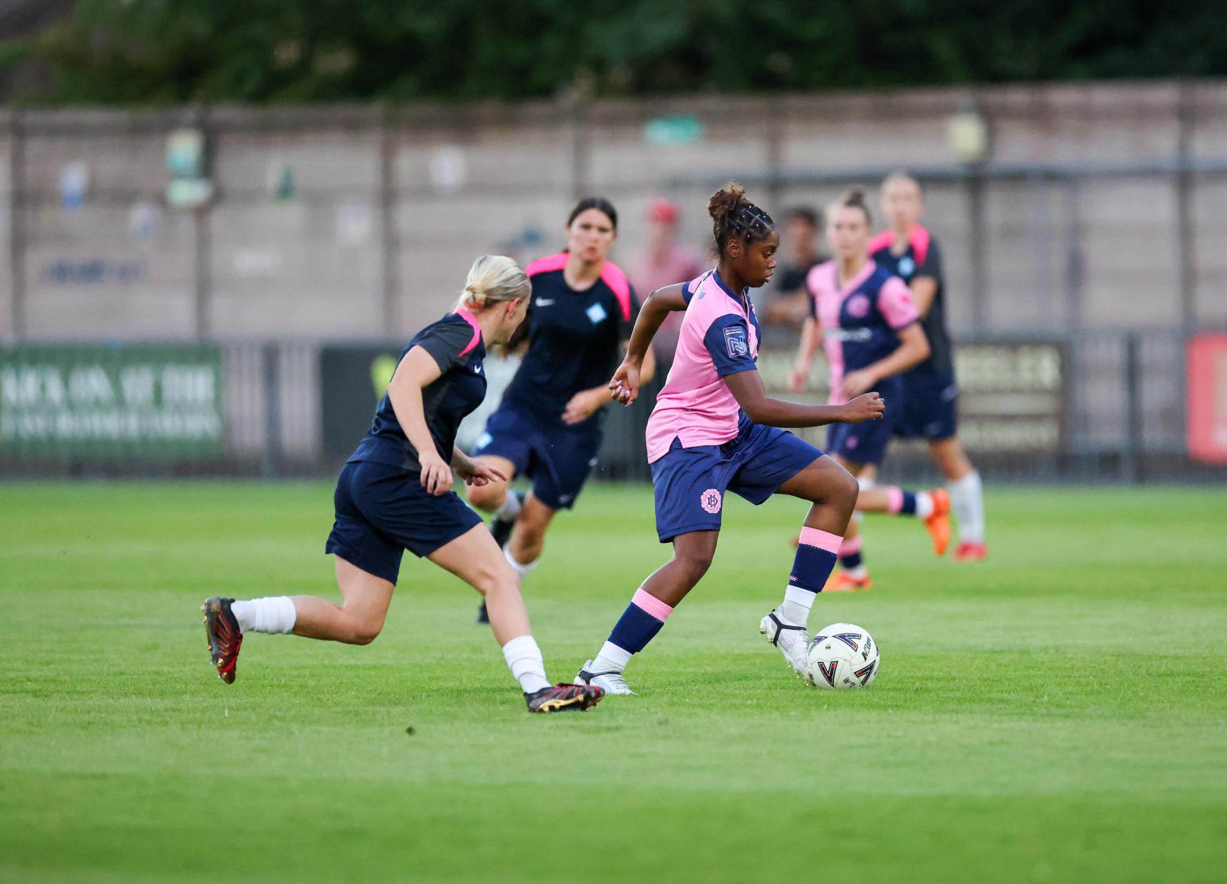 First home league match for the women this Sunday