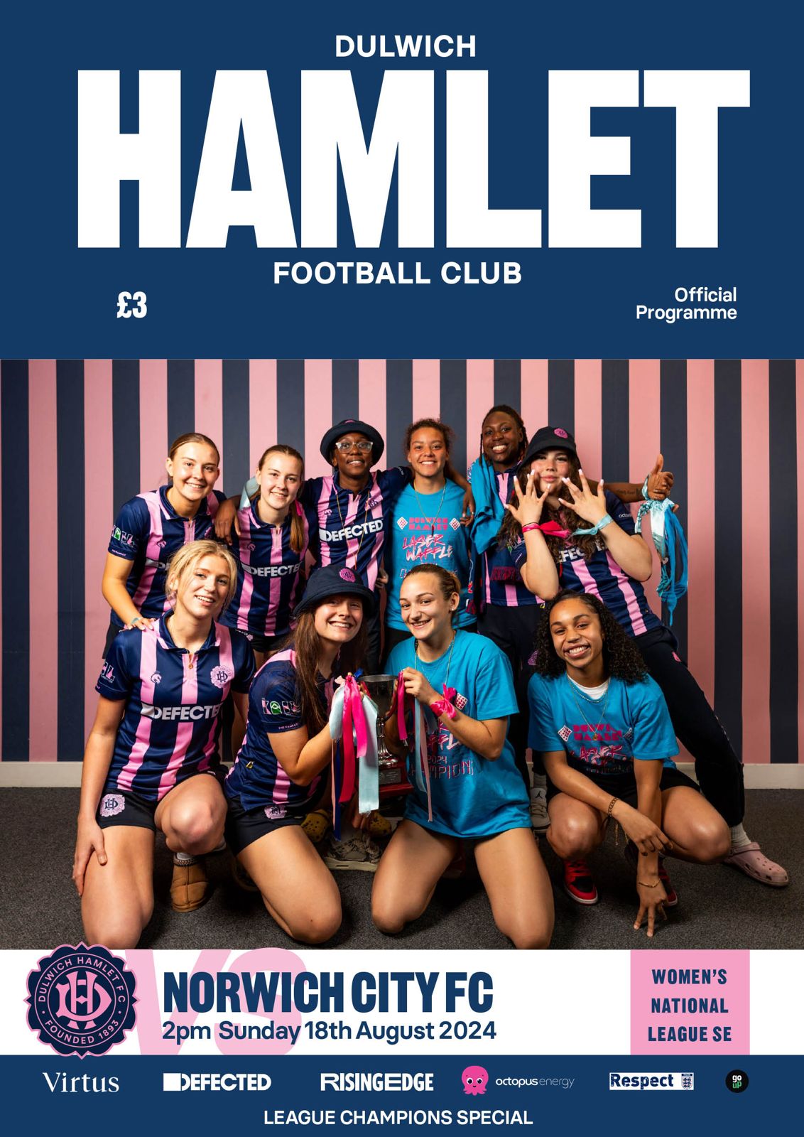 MATCH INFORMATION | Dulwich Hamlet vs Norwich City