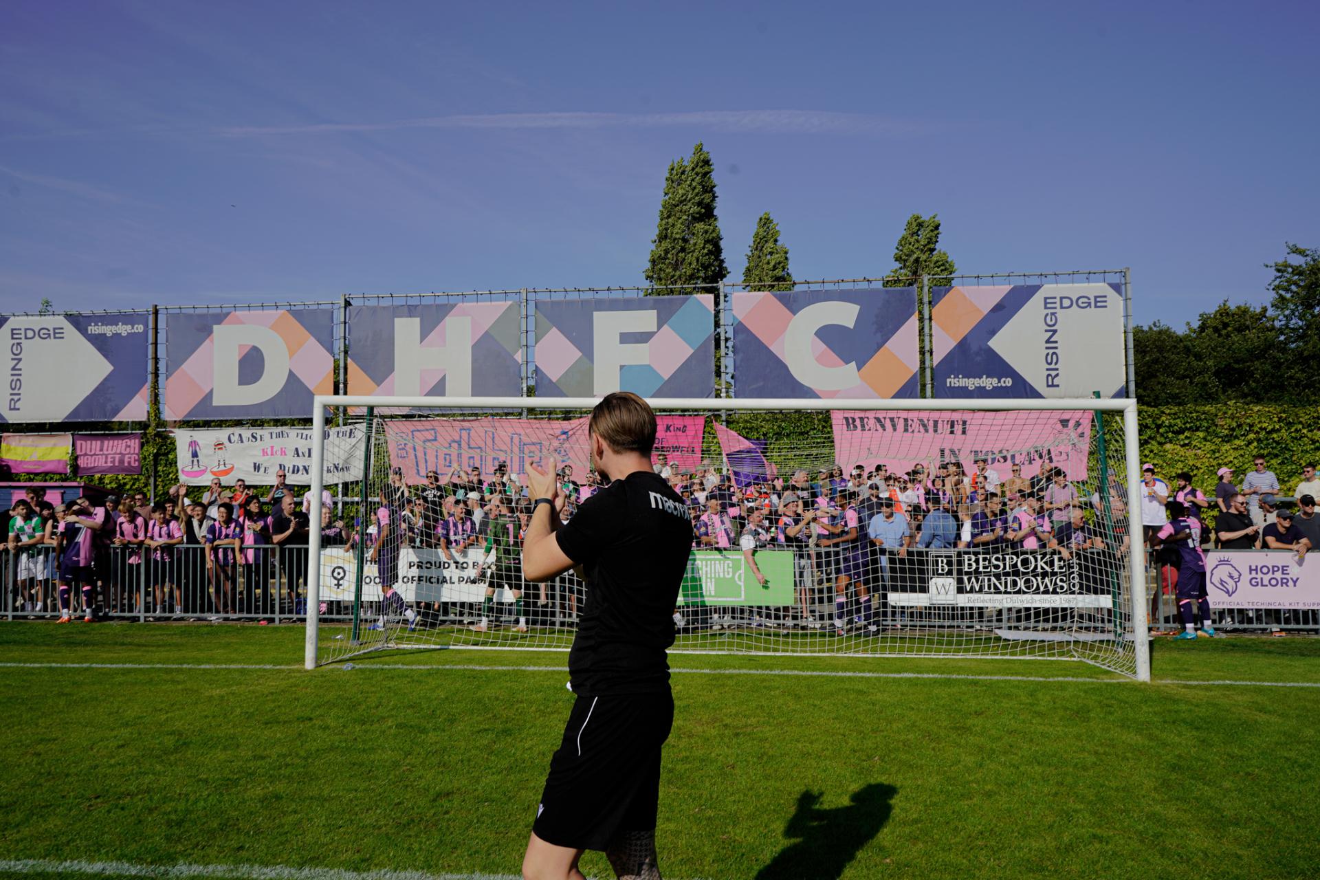 Football is back at Champion Hill tomorrow