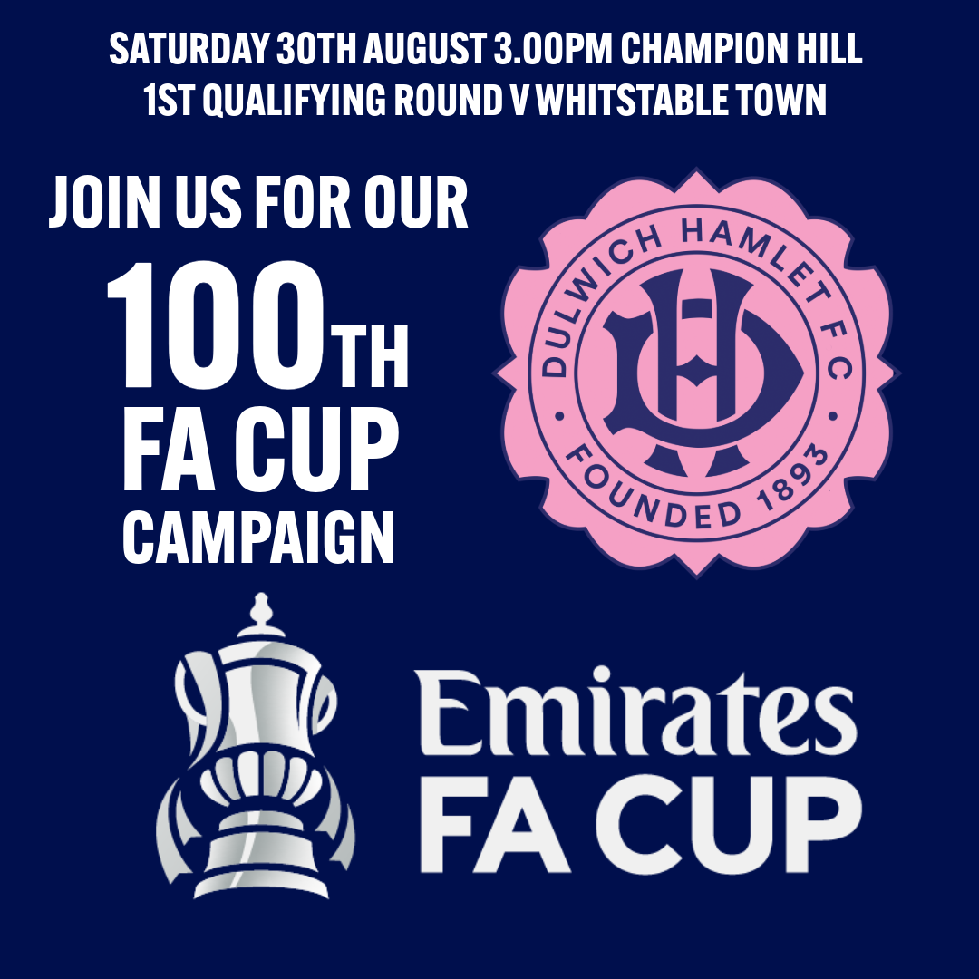 Our 100th FA Cup campaign begins this Saturday