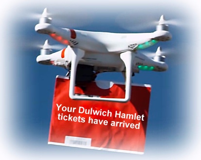 DULWICH HAMLET SKYTIX©, OUR STATE-OF-THE-ART DRONE-BASED TICKET DELIVERY SYSTEM, NEARS DEBUT