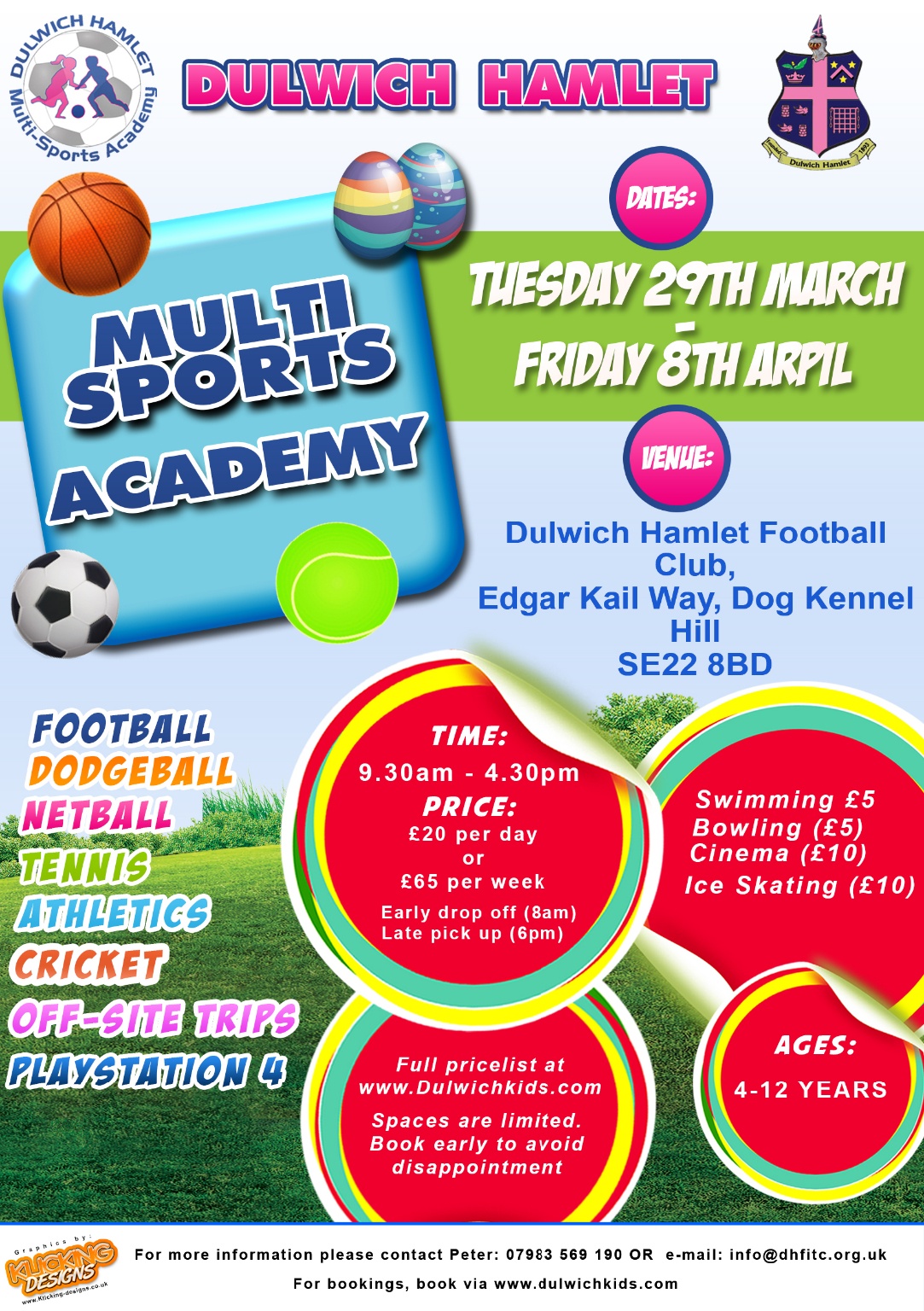 HAVE YOU PLANNED THE KIDS’ ACTIVITIES FOR THE EASTER HOLIDAY?