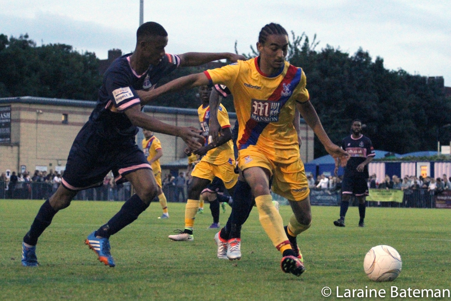 CRYSTAL PALACE DEVELOPMENT SQUAD IN ACTION AT CHAMPION HILL TODAY