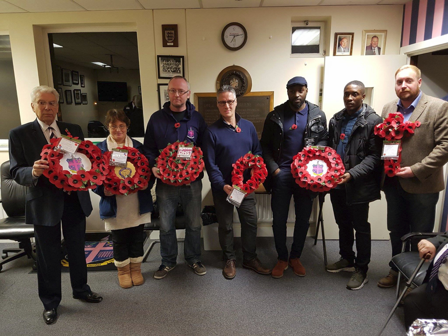 We remembered them.