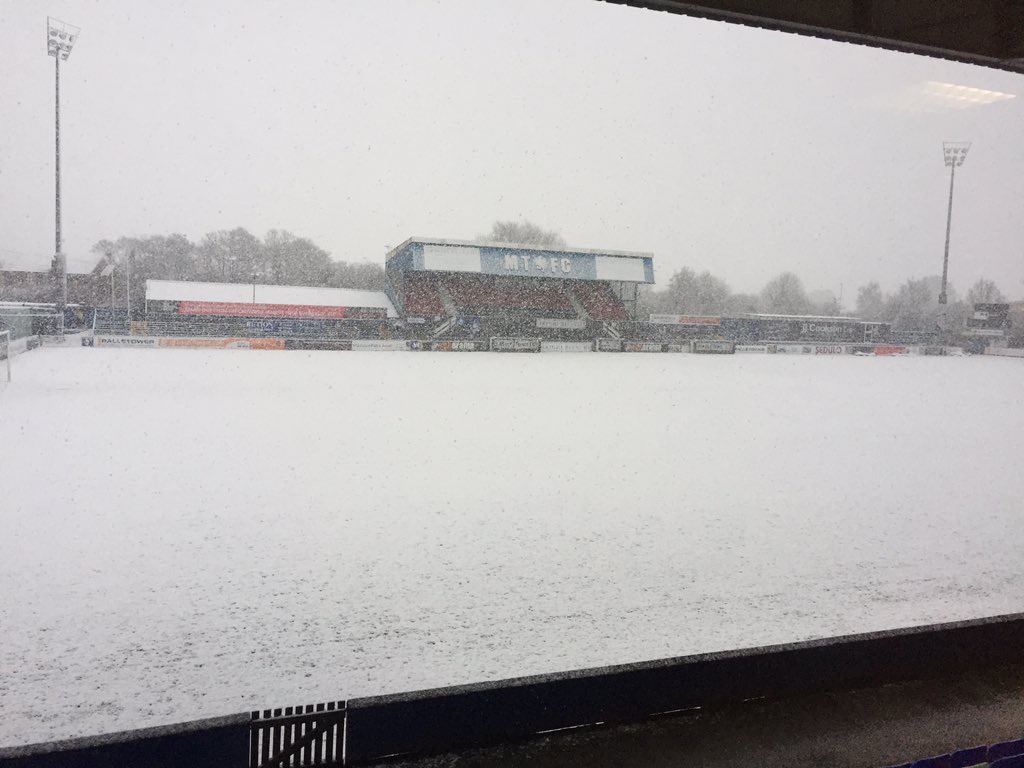 MACCLESFIELD TOWN - MATCH POSTPONED