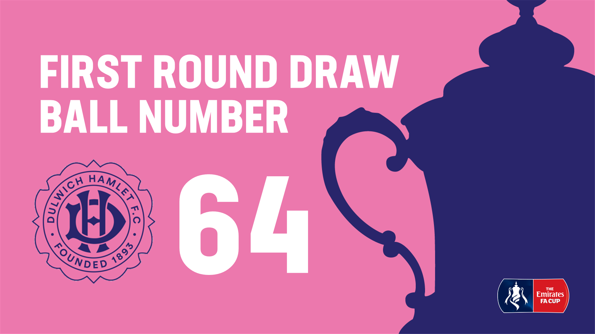 TONIGHT: Look out for ball number 64 in FA Cup draw