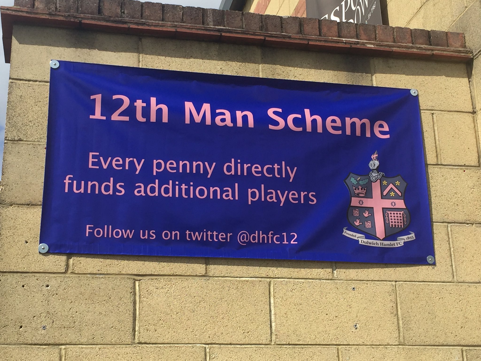 12th Man Scheme Volunteers Needed