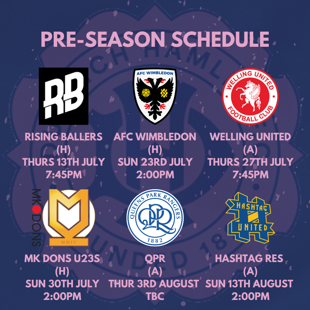 First Team Pre-Season Updates