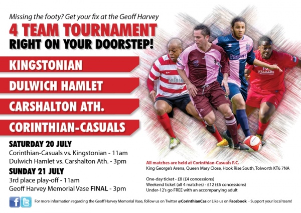 Geoff Harvey Memorial Vase Draw Details (Updated)