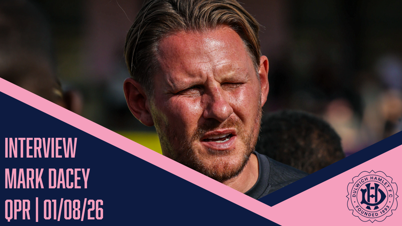 Mark Dacey reviews pre season and our match up against QPR | 01/08/26