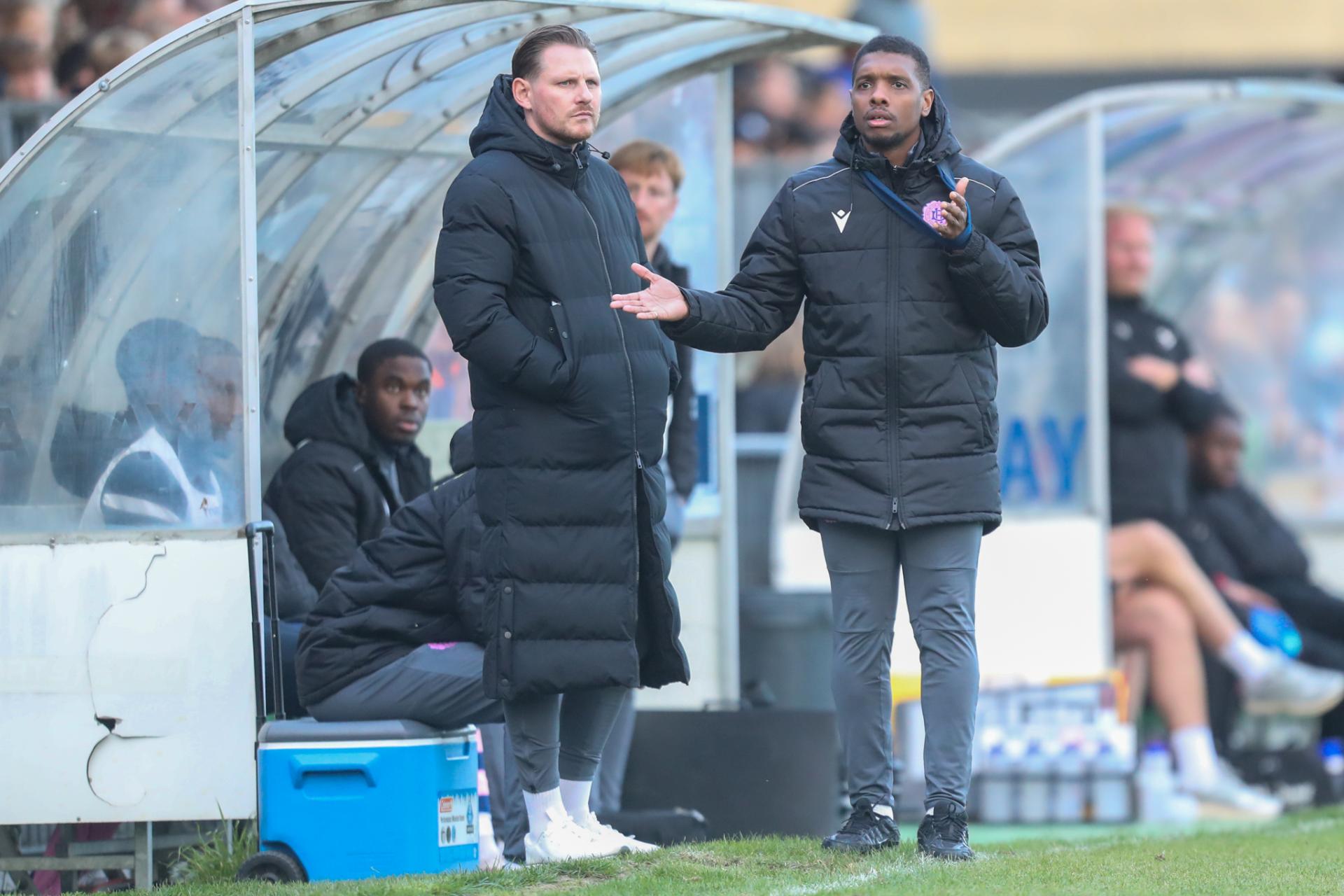 Mark Dacey reacts to our 2-2 draw with Carshalton Athletic | 17/10/26