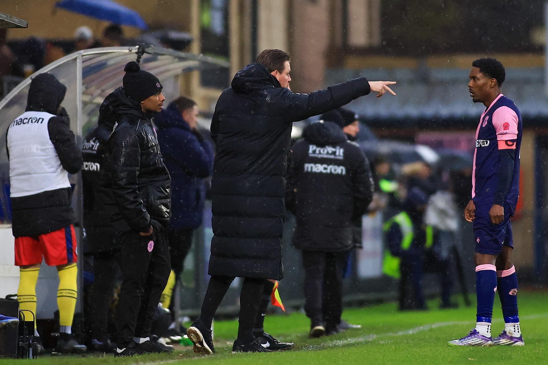 Mark Dacey speaks after Lewes defeat.