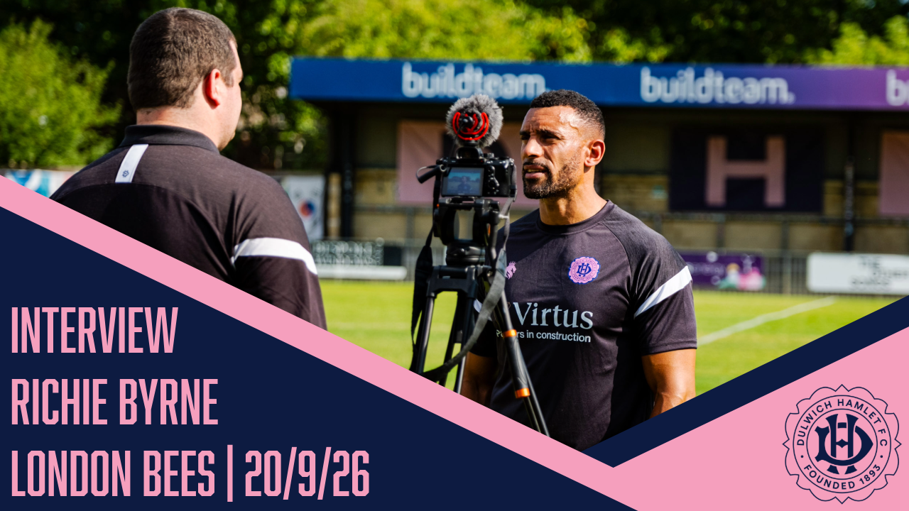 Richie Byrne discusses our first home defeat of the season | 20/9/26