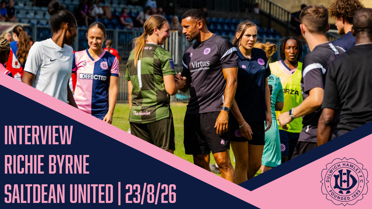 Richie Byrne discusses our last minute equaliser against Saltdean United.