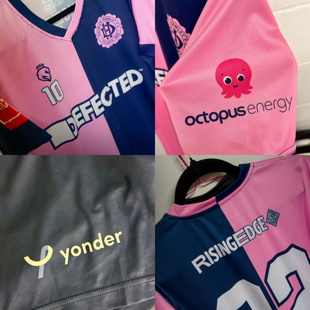 You could be our next front of shirt sponsor