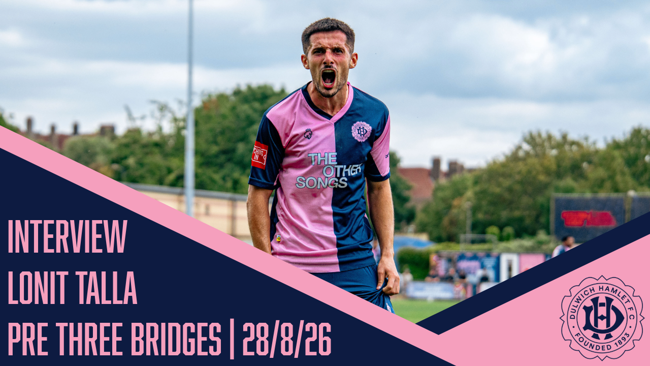 Lonit Talla previews our Bank Holiday weekend and reflects on our defeat to Wingate &amp; Finchley 