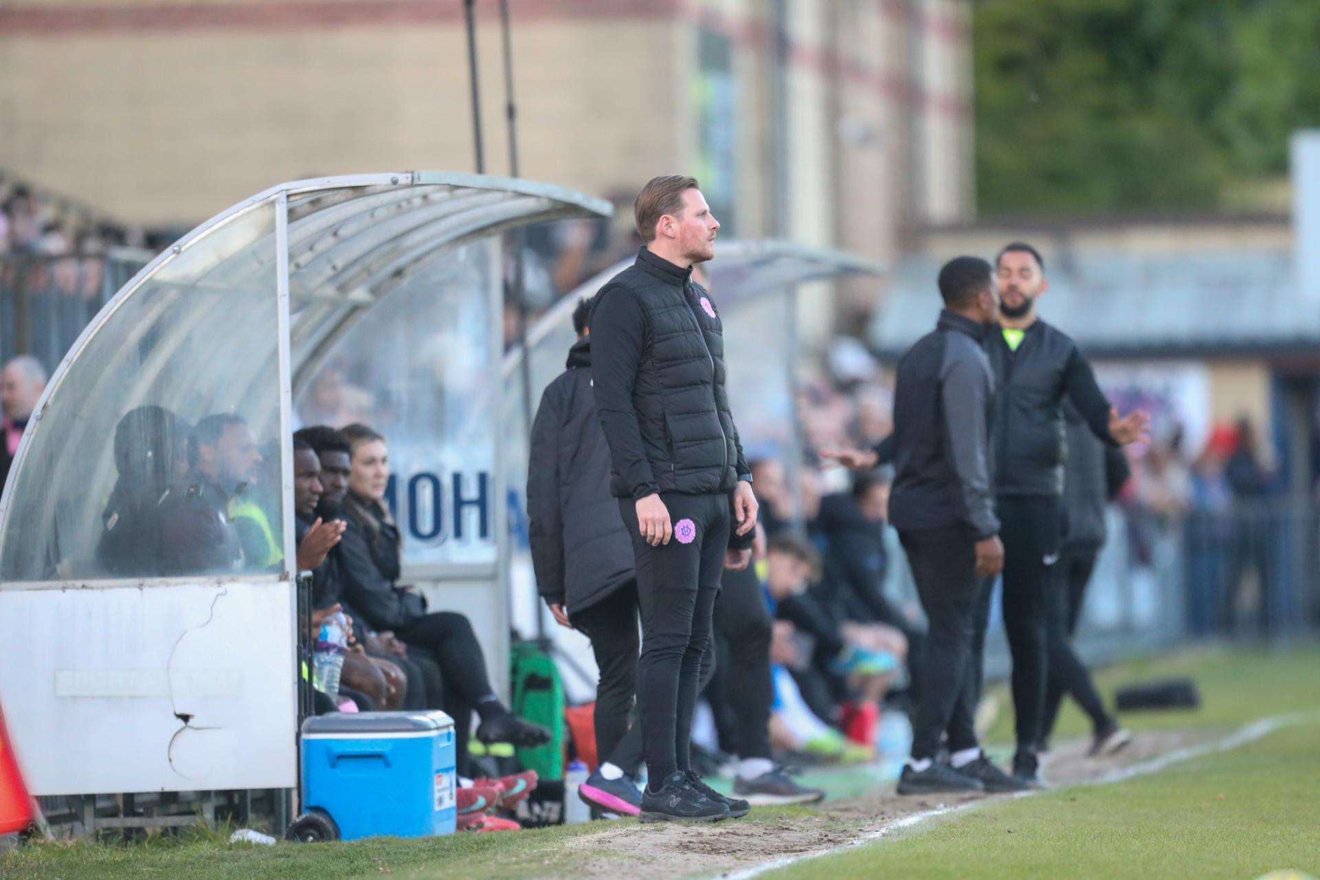 Mark Dacey reacts to our London Senior Cup Final defeat.