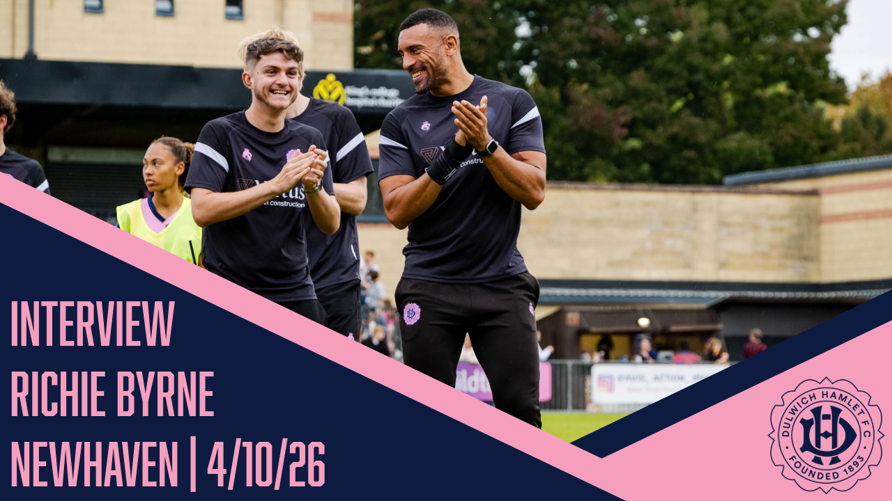 Richie speaks after our 1-0 victory over Newhaven in the FA Cup | 4/10/26