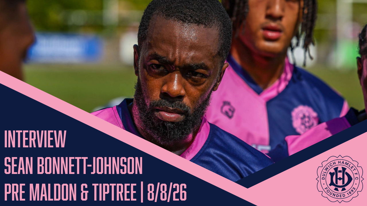 Sean Bonnett-Johnson previews our match up with Maldon &amp; Tiptree.