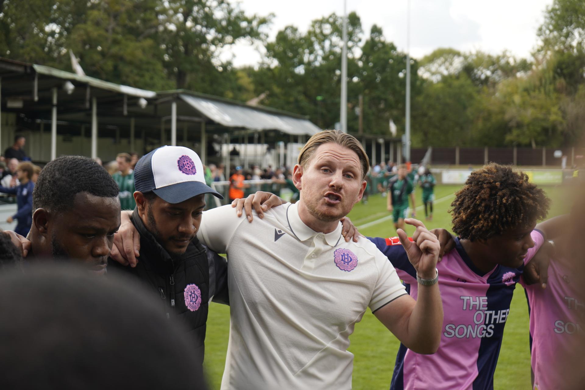 Mark Dacey speaks as we produce a 2nd half comeback at Leatherhead.