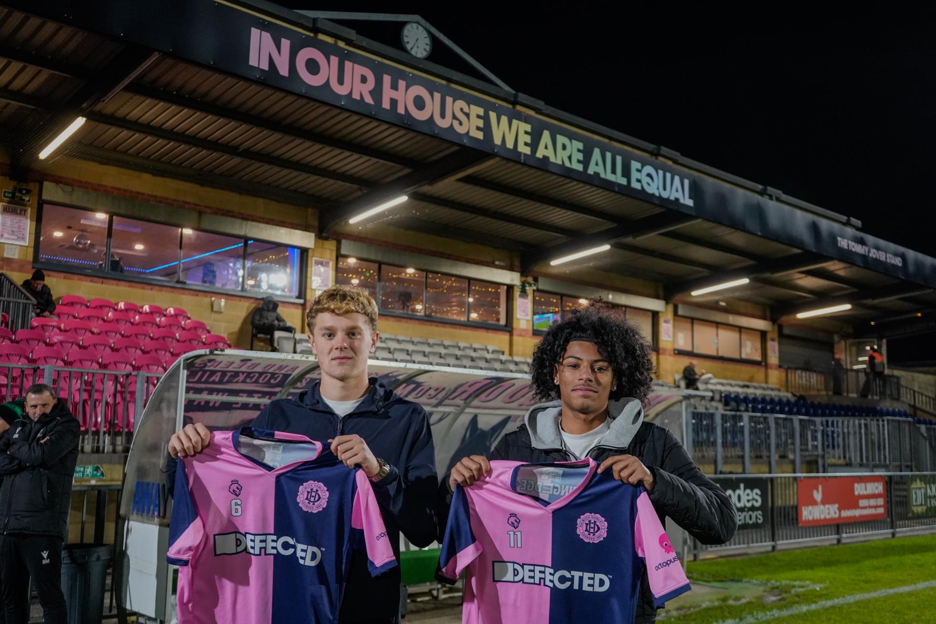 Freddie Davison and Marley Sablier make the step up to our 1st team.