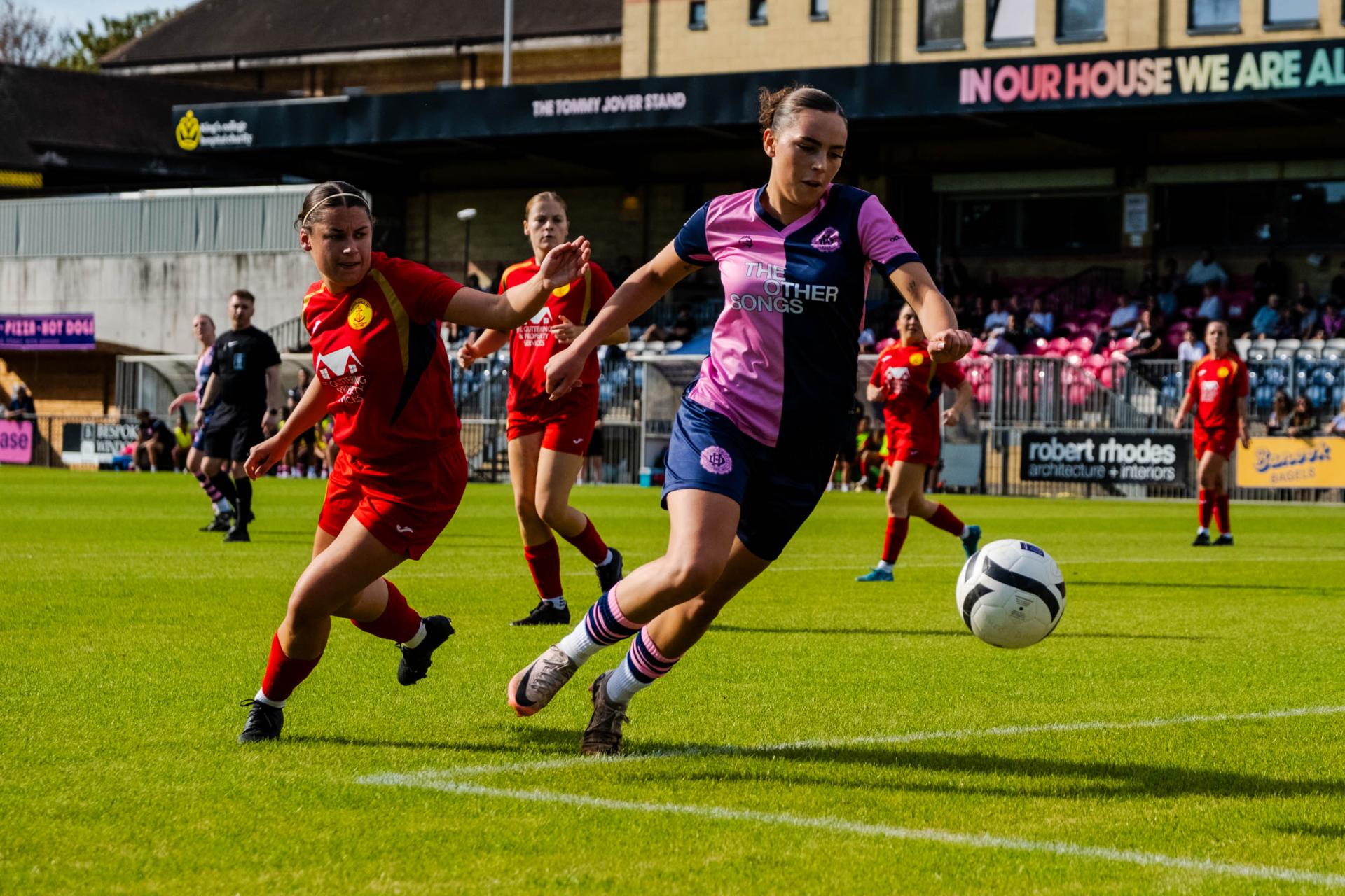TOday, WE TAKE ON LUTON TOWN AT CHAMPION HILL!