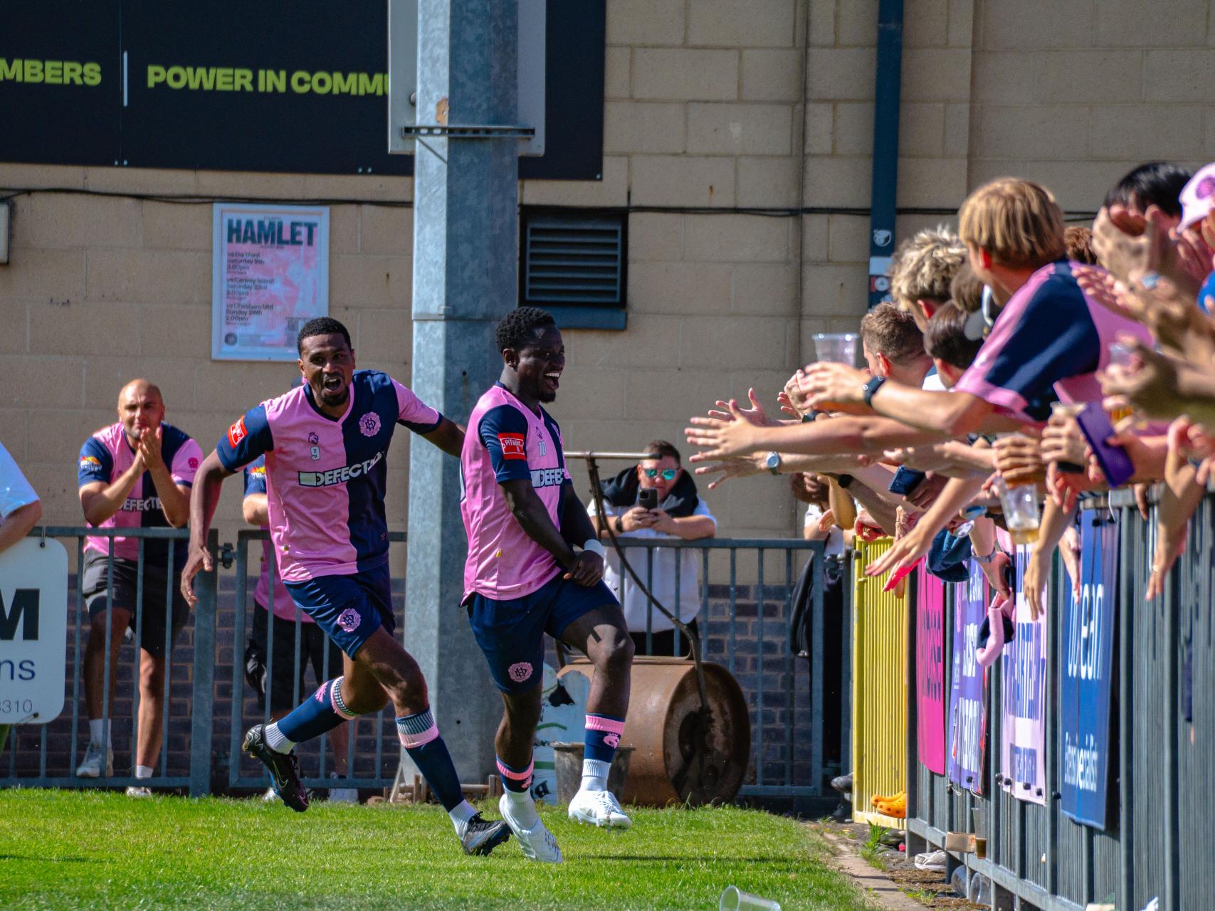 Today. We return to league action