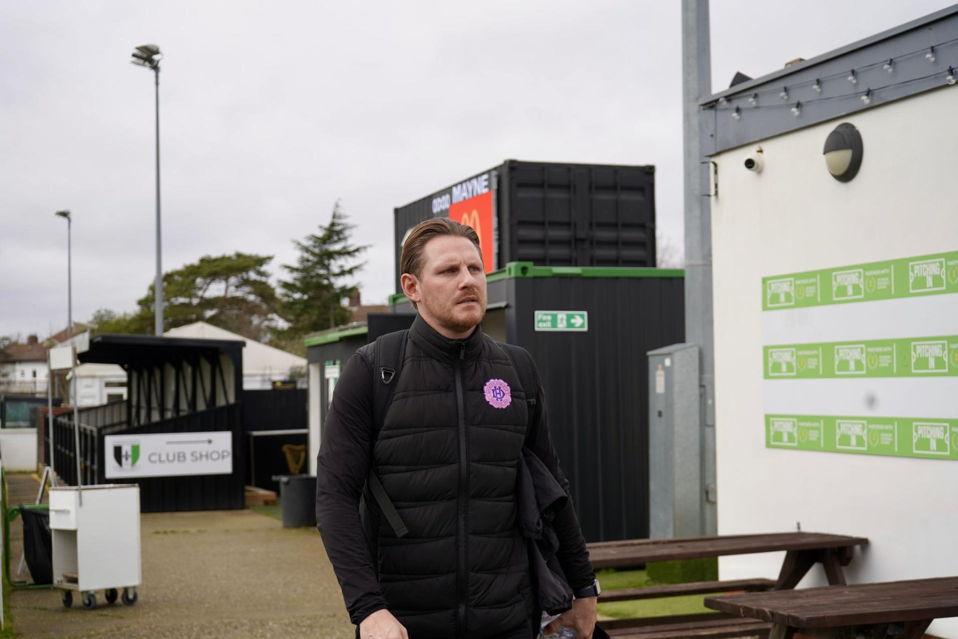 Mark Dacey speaks after our victory over Cray Valley (PM)
