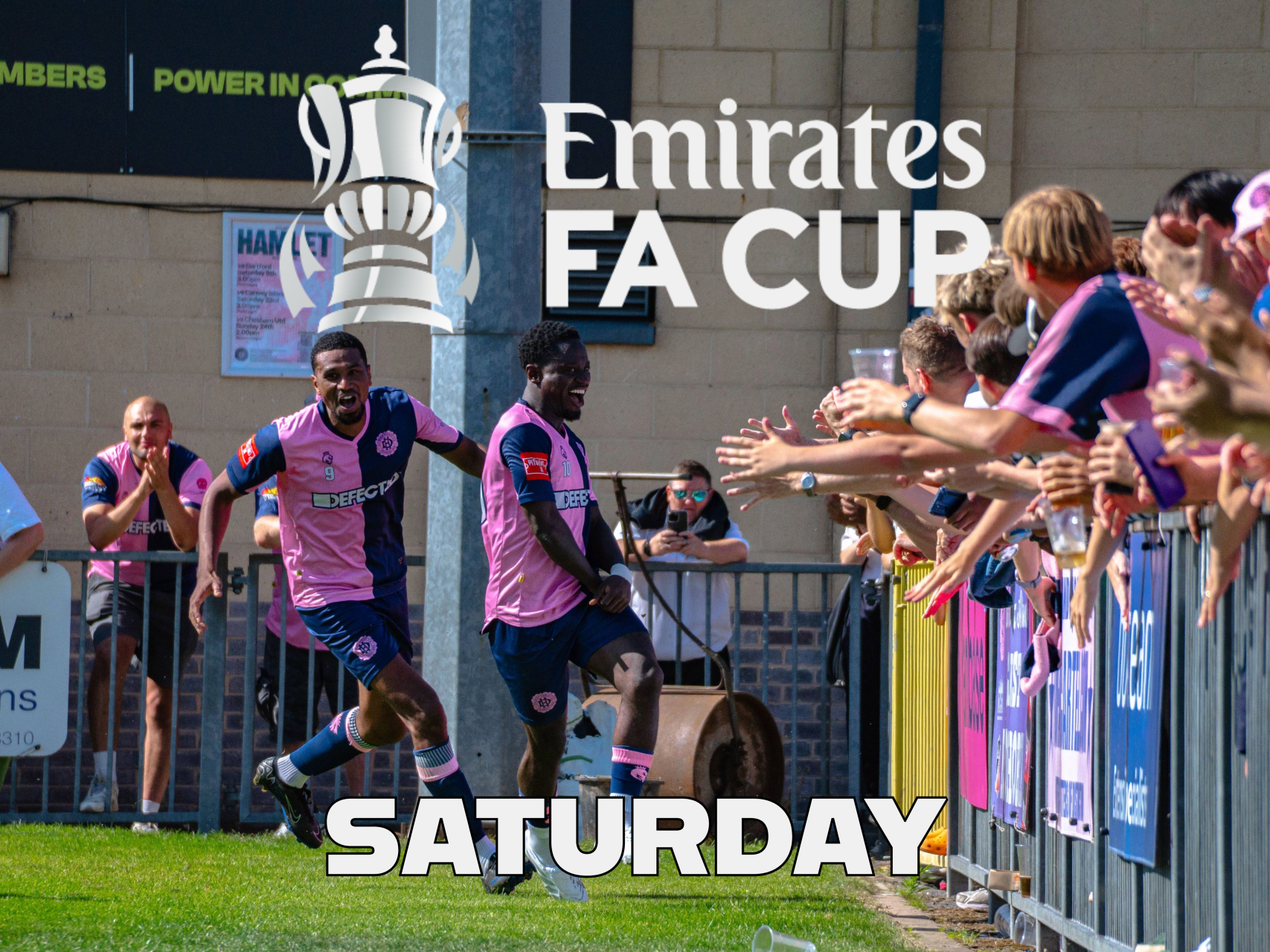 FA Cup kicks off tomorrow at Champion Hill